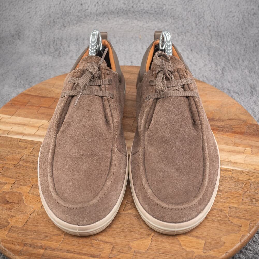 ECCO Men's Soft 7 Tan Suede Wallaby Sneaker Size US 7 - Picture 2 of 8